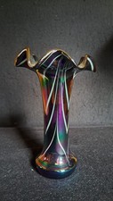 (Possibly) Imperial Freehand #425, Antique (1920s) Iridescent art glass vase picture