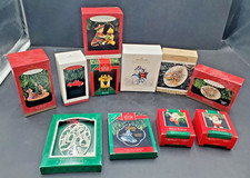 🎅🦌Hallmark Keepsake Ornament Lot of 11 vintage Christmas Decorations New NOS🎄 picture