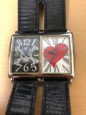 Vivienne Westwood NANA Double Face Skull Heart Wristwatch RARE JAPAN USED picture