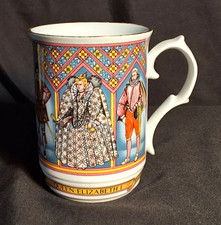 SADLER Queen Elizabeth I Fine Bone China Mug Staffordshire England Tudor picture