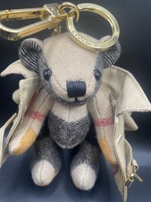 BURBERRY THOMAS BEAR TEDDY BACKPACK BAG CHARM KEY RING CHAIN picture