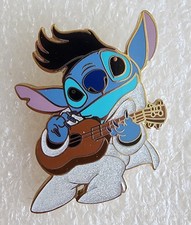 DISNEY DLR-CAST EXCLUSIVE~STITCH as ELVIS~THANK YOU~ LE 500 PIN~FREE SHIPPING picture