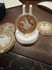 Collector's Series Hilton Casino Resort Atlantic City $10 Silver Casino Token picture