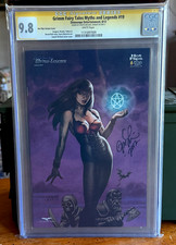 GFT Myths & Legends #19 Linsner Hot Flips Variant Limited 100 CGC SS 9.8 2012 picture