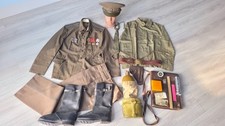 Original USSR Soviet Army Captain Field Uniform Gear Set Cold War Vintage picture