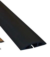 Electriduct D-2 Low Profile Rubber Duct Cord Cover Floor Cable Protector 15ft. picture