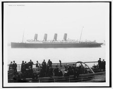 S.S. Mauretania Shipping c1900 Old Photo picture