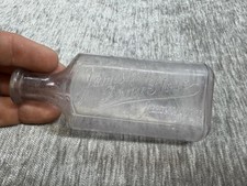 Vintage Jamestown Drug Store Purple Medicine Bottle Jamestown California picture