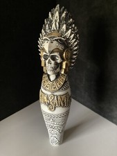 🌟Agua Santa Beer Tap Handle Lot Skeleton Skull Craft California Santa Maria picture