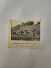 St. Clairsville The Lewis Wetzel Spring 1900 Ohio Krehbiel Print Picture picture