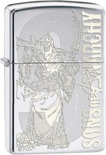 Zippo Sons of Anarchy High Polish Chrome 28957 picture