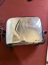 MCM Vintage Toaster Toastmaster Chrome Bakelite Handles 1950's Model 1B14 Works picture