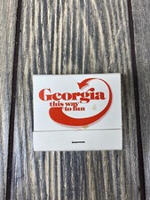 Georgia This Way To Fun Match Book Department Of Industry And Trade  picture