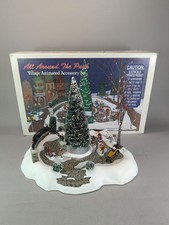 Department 56 All Around The Park Village Animated Accessory Set Works picture