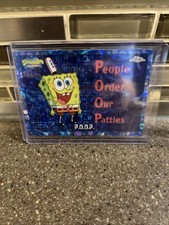 topps chrome spongebob picture