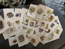 Lot of 34 Alice in Wonderland Disney Trading Pins - Pre-Owned picture