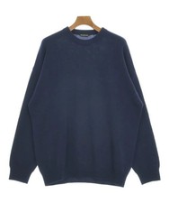 Balenciaga Men's Knit Sweater S Wool Cashmere Navy Retro Easy Wear (Ages 14+) picture