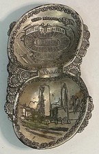 Vintage Dallas Texas (Cotton Bowl & State Fair) Souvenir Ashtray / Trinket Dish picture