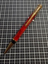 Excellent PARKER Duofold Jasper Red Ballpoint Pen Classic Elegant Design picture