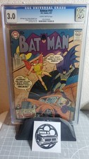 Batman #107 CGC 3.0 (1957) DC Comics Silver Age 🔑 Old Case CPR candidate? picture