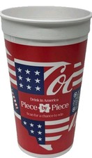 Lot of 5 Coca-Cola America 250 Plastic Souvenir Cups 2026 USA picture