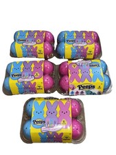 Set 5 Peeps Compounds Activity Kit 6 Eggs Pink & Blue Plastic Easter 2023 set 5 picture