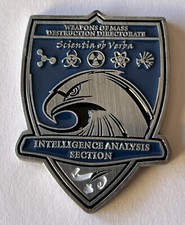 FBI JTTF SABT WMD DT IT Intelligence Analysis Section Challenge Coin picture