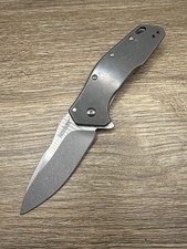 Kershaw Eris 1881 SpeedSafe Frame Lock Folding Pocket Knife Used picture