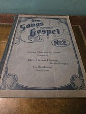 New Songs Of The Gospel No.2 Souvenir Edition  By Rev. Thomas Houston Softcover picture