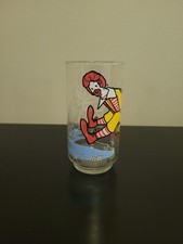 VTG RARE The Ronald McDonald Drinking Glass Cup McDonald's 1977 Glass picture
