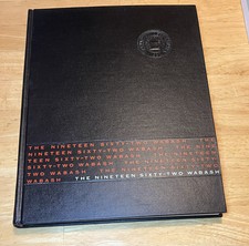 1962 Wabash College Yearbook Crawfordsville Indiana. Nice picture