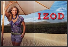 Izod Women's Clothing 2000s Print Advertisement (2 pages) 2009 Sand Legs picture