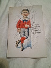 1880's Trade Card  Baseball   No Baseball for a Week Flory & White picture