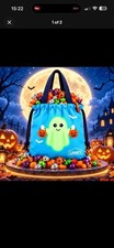Lowe’s Rewards Trick or Treat Tote Bag Limited Edition Glow In The Dark picture