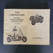 THE LIBERATORS Military Harley-Davidson Motorcycles compiled by DAVID SARAFAN picture