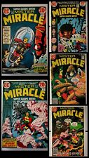 MISTER MIRACLE 5-books (#12, 14, 16, 23, 25) VF Avg (DC 1972) Custom Bundle picture