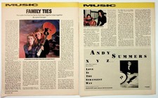 1987 The Judds Article Andy Summers LeZink Sgt. Slaughter Magazine Page Ad picture