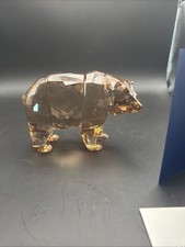 Swarovski SCS 2017 Arcadia Bear 5229215 Sunray Crystal Box COA Retired picture