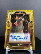 5-675 - 2025 Topps Chrome - Gilded Pixar Gold - Patton Oswalt Auto - Remy - Etch picture