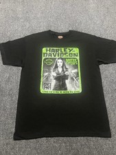 Harley Davidson Zombie Girl Men's T-Shirt Size L - Morgantown West Virginia picture