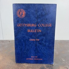 GETTYSBURG COLLEGE BULLETIN Catalog Issue 1957 - GETTYSBURG, PA picture