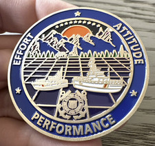USCG Port Angeles WA Electronics Support Detachment Challenge Coin picture