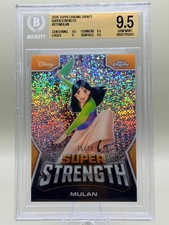 2026 Topps Chrome Disney Mulan Super Strength Chrome Speckle Refractor #15/20 picture
