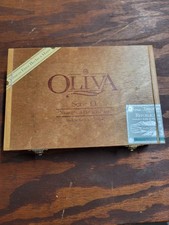 Oliva Serie O Wooden Cigar Box Nicaraguan Handmade Tobacco  picture