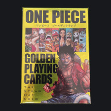 One Piece Golden Cards Jump Festa Limited Unopened Playing Card Set Japan New JP picture