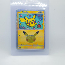 Pikachu - 029/128 - Pokemon 30th Anniversary - PACK FRESH picture