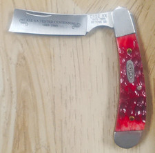 Case XX Tested Centennial 1989 R611098 SS Red Bone 1-Blade Slipjoint Pocketknife picture