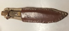Vintage IMCO Implement Co Original Bowie Knife #54 Blade w Sheath USED Germany picture