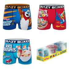 CRAZYBOXERS Kellogg's Cereal Men's Boxer Briefs 3 Pack (Creative Packaging) picture