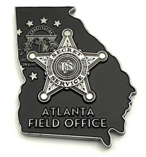 G15 Secret Service Atlanta Field Office Cyber Fraud Task Force Challenge Coin picture